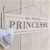 Princess wall plaque sign                         
