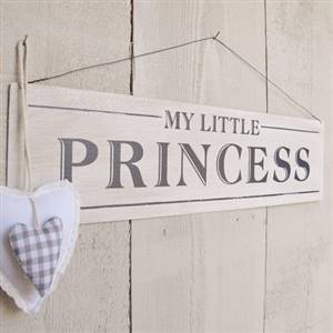 Princess wall plaque sign