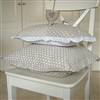 Polka dot cushions