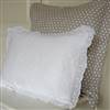 Reverse side of cushion - white