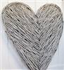 Extra large willow heart