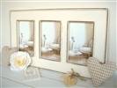 3 picture cream wall frame