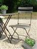 Natural wooden garden chair