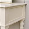 Cream bedside side table