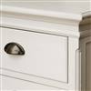 Cream 3 drawer chest / bedside