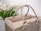 Large willow market bag