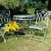 French grey bistro set