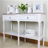 Rustic charm console table