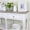 Rustic charm console table