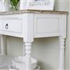 Rustic charm console table