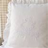 French style white cushion