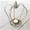 Crown tea light holder