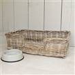 Wicker Dog Bed Basket
