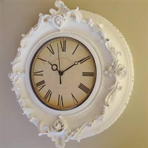 White Wall Clock