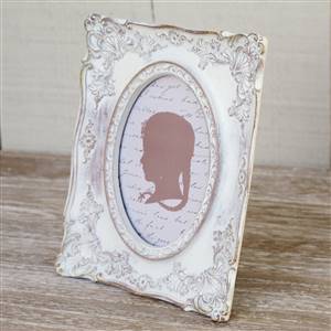 Small oval frame