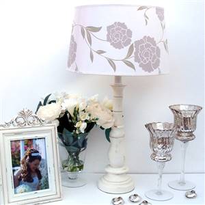 White lamp & shade SECONDS