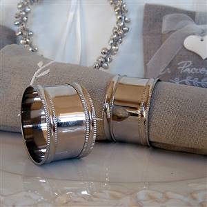 Set of 6 napkin rings