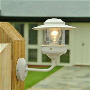 Coach style lamp - Clay