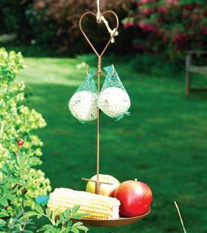 Heart Bird Table