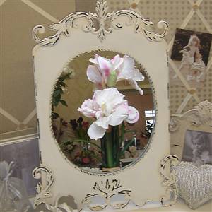 Pale cream mirror SECONDS