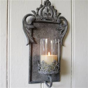 Crown Candle Wall Sconce