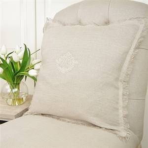 French style natural cushion