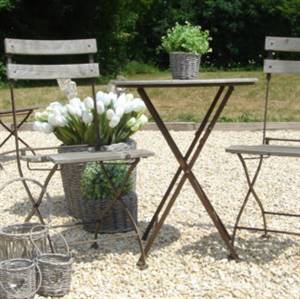 French style garden bistro set