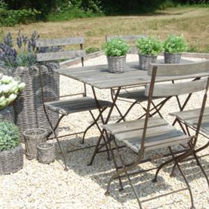 French style 5 piece garden set