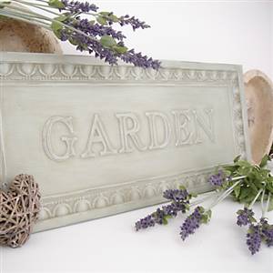 Pretty garden sign