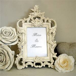 Antique-cream frame