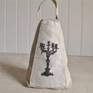 Candelabra door stop