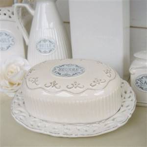 French style butter dish