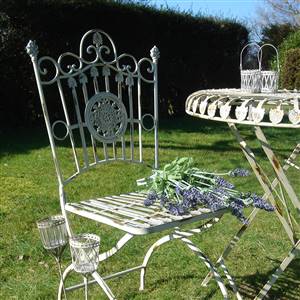 French style garden chair x 2