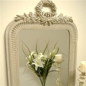 Laurel leaves portofino wall mirror