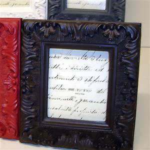 Small brown picture/photo frame