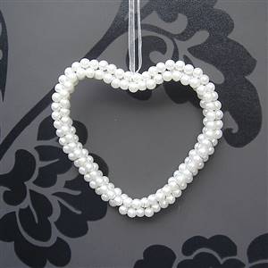 Small pearl heart