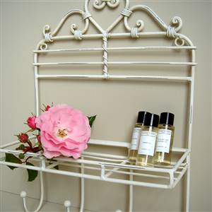 Heart wall shelf and hooks