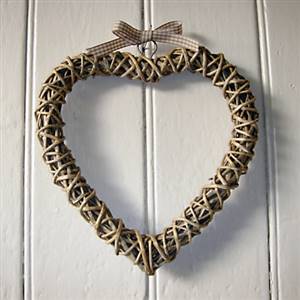 Medium willow heart SECONDS
