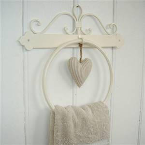 French scroll large towel ring DISONTINUED