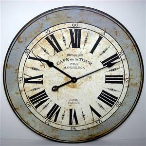 French style large wall clock