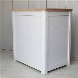 Wooden laundry linen bin Medium