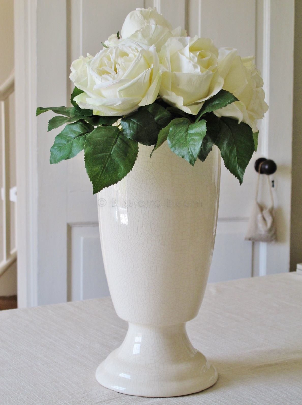 Large cream vase | Bliss and Bloom