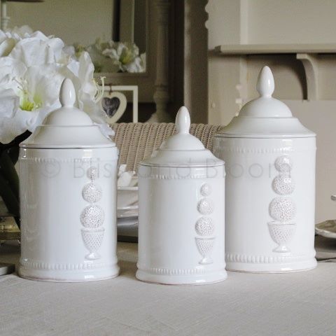 Storage Jars Bliss And Bloom, Ceramic Storage Jars With Lids Uk