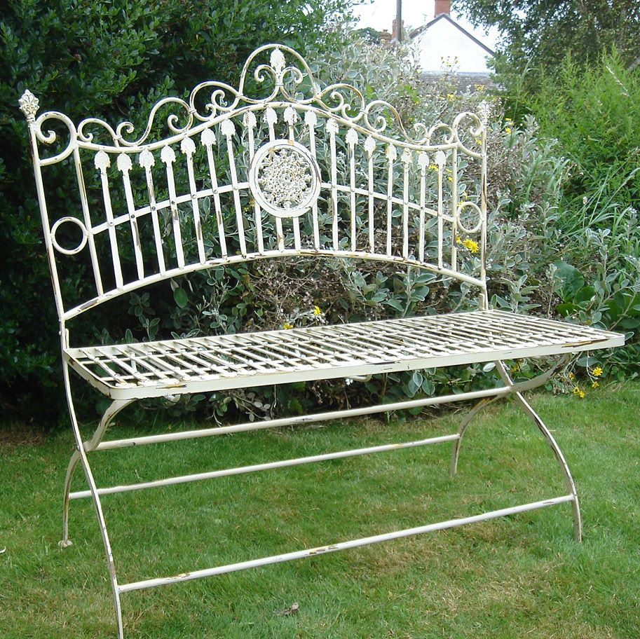 French style garden bench | Bliss and Bloom Ltd