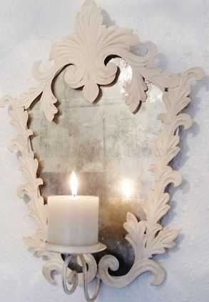 Ornate Candle Wall Sconce Bliss And Bloom